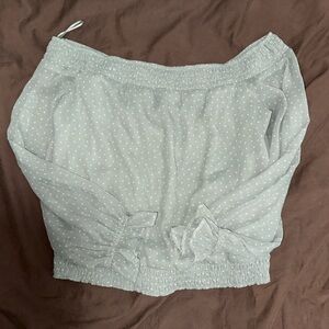 Abercrombie Ruffle Shirt